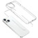 Two-color Shockproof High Transparency TPU Phone Case for iPhone 15 Plus - White