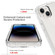 Full Body Shockproof Clear Gradient Phone Case for iPhone 15 Plus - Transparent