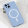 Liquid Silicone Magsafe Phone Case for iPhone 15 Plus - Lavender Grey