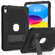 Contrast Color Robot Silicone + PC Tablet Cas for iPad 10th Gen 10.9 2022 - Black