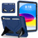 Silicone + PC Shockproof Protective Tablet Case for iPad 10th Gen 10.9 2022 - Navy Blue+Black