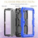Shockproof Silicone + PC Protective Tablet Case for iPad 10th Gen 10.9 2022 - Black + Blue