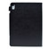 Suede Cross Texture Magnetic Clasp Leather Tablet Case for iPad 10th Gen 10.9 2022 - Black