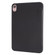 Millet Texture PU + Silicone 3-folding Leather Tablet Case for iPad 10th Gen 10.9 2022 - Black