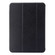 Silk Texture Three-fold Horizontal Flip Leather Tablet Case for iPad 10th Gen 10.9 2022 - Black