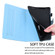 Cartoon Buckle Leather Smart Tablet Case for iPad 10th Gen 10.9 2022 - Blue