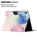 Marble Pattern Leather Smart Tablet Case for iPad 10th Gen 10.9 2022 - Pink Blue