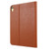 GEBEI Silk Texture Flip Tablet Leather Case for iPad 10th Gen 10.9 2022 - Brown