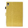 Glossy Glitter Powder Horizontal Flip Leather Tablet Case for iPad 10th Gen 10.9 2022 - Gold