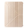 Silk Texture Horizontal Deformation Flip Tablet Leather Case with Holder for iPad 10th Gen 10.9 2022 - Gold