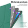 Multi-folding TPU Leather Smart Tablet Case for iPad 10th Gen 10.9 2022 - Dark Green