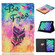 Voltage Texture Color Painting Leather Tablet Case for iPad 10th Gen 10.9 2022 - Feather