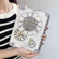 Painted Magnetic Split Leather Tablet Case for iPad 10th Gen 10.9 2022 - Time Clock