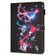 Painted Leather Smart Tablet Case for iPad 10th Gen 10.9 2022 - Fluorescent Butterflies