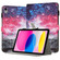 Painted Leather Smart Tablet Case for iPad 10th Gen 10.9 2022 - Starry Sky Cat