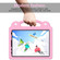 Handle Kickstand Children EVA Shockproof Tablet Case for iPad 10th Gen 10.9 2022 - Pink