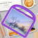 Sparrow Style Shockproof Kickstand EVA Tablet Case for iPad 10th Gen 10.9 2022 - Purple