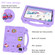 Handle Kickstand Children EVA Shockproof Tablet Case for iPad 10th Gen 10.9 2022 - Light Purple