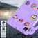 Handle Kickstand Children EVA Shockproof Tablet Case for iPad 10th Gen 10.9 2022 - Light Purple