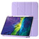 Deformation Transparent Acrylic Leather Tablet Case for iPad 10th Gen 10.9 2022 - Purple