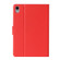 Pure Color Smart Leather Tablet Case for iPad 10th Gen 10.9 2022 - Red