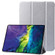 Silk Texture Three-fold Horizontal Flip Leather Tablet Case for iPad 10th Gen 10.9 2022 - Silver