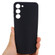 Pure Color Liquid Silicone Shockproof Full Coverage Phone Case for Samsung Galaxy S23 5G - Black