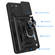 Sliding Camera Cover Design TPU+PC Phone Case for Samsung Galaxy S23 5G - Black