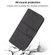Embossed Stripes Skin Feel Leather Phone Case for Samsung Galaxy S23 5G - Black