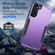 Pioneer Armor PC + TPU Phone Case for Samsung Galaxy S23 5G - Purple Black