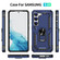 Shockproof TPU + PC Phone Case for Samsung Galaxy S23 5G - Blue