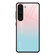 Colorful Painted Glass Phone Case for Samsung Galaxy S23 5G - Blue Sky