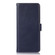 Crazy Horse Top Layer Cowhide Leather Phone Case for Samsung Galaxy S23 5G - Blue