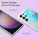 Dual-side IMD Marble Phone Case for Samsung Galaxy S23 5G - Sky Blue