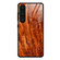 Wood Grain Glass Phone Case for Samsung Galaxy S23 5G - Light Brown