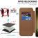 Shield Magsafe RFID Anti-theft Rhombus Leather Phone Case for Samsung Galaxy S23 5G - Brown