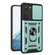 Sliding Camera Cover Design TPU+PC Phone Case for Samsung Galaxy S23 5G - Green