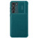 NILLKIN QIN Series Pro Sliding Camera Cover Design Leather Phone Case for Samsung Galaxy S23 5G - Green