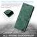 Skin Feel RFID Blocking Leather Phone Case for Samsung Galaxy S23 5G - Green