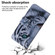 Coloured Drawing Flip Leather Phone Case for Samsung Galaxy S23 5G - Tiger