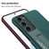 GKK Plain Leather Shockproof Phone Case with Holder for Samsung Galaxy S23 5G - Carbon Fiber