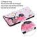 Colored Drawing Pattern Leather Phone Case for Samsung Galaxy S23 5G - Dancing Girl