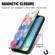 CaseNeo Colorful Magnetic Leather Phone Case for Samsung Galaxy S23 5G - Colorful Cube