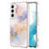Electroplating IMD TPU Phone Case for Samsung Galaxy S23 5G - White Marble