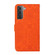 Ethnic Style Embossed Pattern Leather Phone Case for Samsung Galaxy S23 5G - Orange