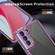 PC + TPU Phone Case with Lens Film for Samsung Galaxy S23 5G - Light Purple
