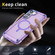 Skin Feel TPU + PC MagSafe Magnetic Phone Case for Samsung Galaxy S23 5G - Transparent Purple