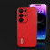 ABEEL Retro Litchi Texture PU Phone Case for Samsung Galaxy S23 5G - Red