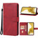 Leather Phone Case for Samsung Galaxy S23 5G - Red