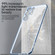 SULADA Shockproof Plating TPU Transparent Phone Case for Samsung Galaxy S23 5G - Silver